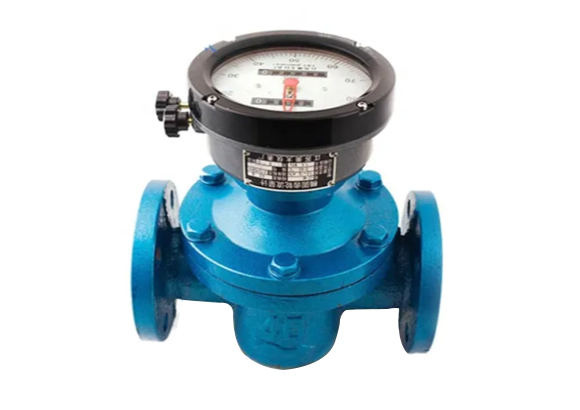 Digital oval gear flow meter 