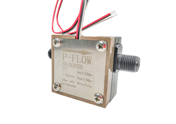 P Series Corrosive Liquid Flow Meter Micro Gear Flow Meter