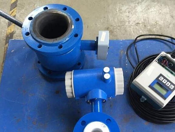 Application of section type flowmeter