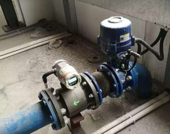 Principle of electromagnetic flowmeter