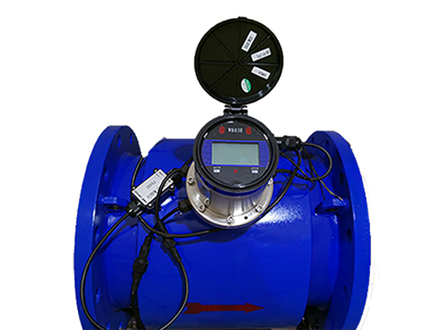 Integrated Electromagnetic Flow Meter Water Magnetic Flow Meter